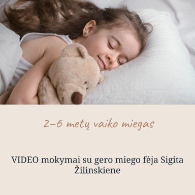 2–6 metų vaiko miegas 2–6 metų vaiko miegas