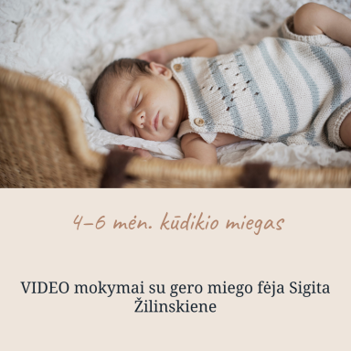 4–6 mėn. kūdikio miegas 4–6 mėn. kūdikio miegas