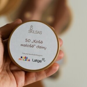 Diskelių rinkinys SKILSAS „Košė malošė dainos“ (50 vnt.) – TIK SK5 ir SK6 modeliams Diskelių rinkinys SKILSAS „Košė malošė dainos“ (50 vnt.) – TIK SK5 ir SK6 modeliams