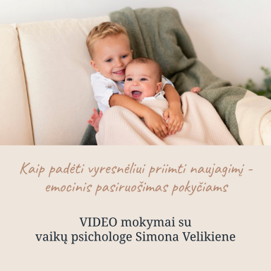 Kaip padėti vyresnėliui priimti naujagimį - emocinis pasiruošimas pokyčiams Kaip padėti vyresnėliui priimti naujagimį - emocinis pasiruošimas pokyčiams