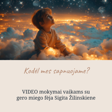Kodėl mes sapnuojame? (Vaikams) Kodėl mes sapnuojame? (Vaikams)
