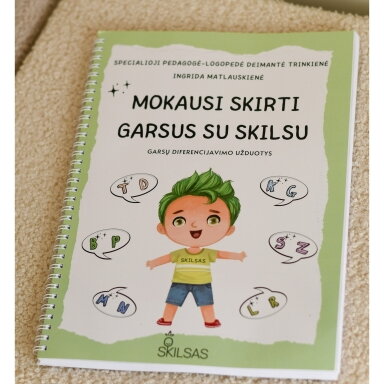 Lavinamoji knyga „Mokausi skirti garsus su Skilsu“ Lavinamoji knyga „Mokausi skirti garsus su Skilsu“