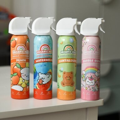 Organic Hug Bubble Cleanser Peach – persikų kvapo prausimosi putos vaikams vonios žaidimams 150 ml Organic Hug Bubble Cleanser Peach – persikų kvapo prausimosi putos vaikams vonios žaidimams 150 ml