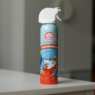 Organic Hug Bubble Cleanser Watermelon – arbūzų kvapo prausimosi putos vaikams vonios žaidimams 150 ml Organic Hug Bubble Cleanser Watermelon – arbūzų kvapo prausimosi putos vaikams vonios žaidimams 150 ml
