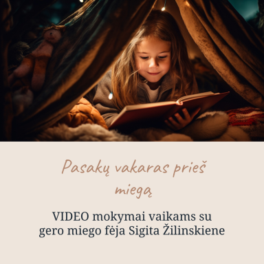 Pasakų vakaras prieš miegą (Vaikams) Pasakų vakaras prieš miegą (Vaikams)
