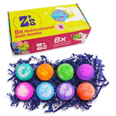 Zimpli vonios bombų dovanų rinkinys, 8 vnt. (8 X 35G) Zimpli vonios bombų dovanų rinkinys, 8 vnt. (8 X 35G)